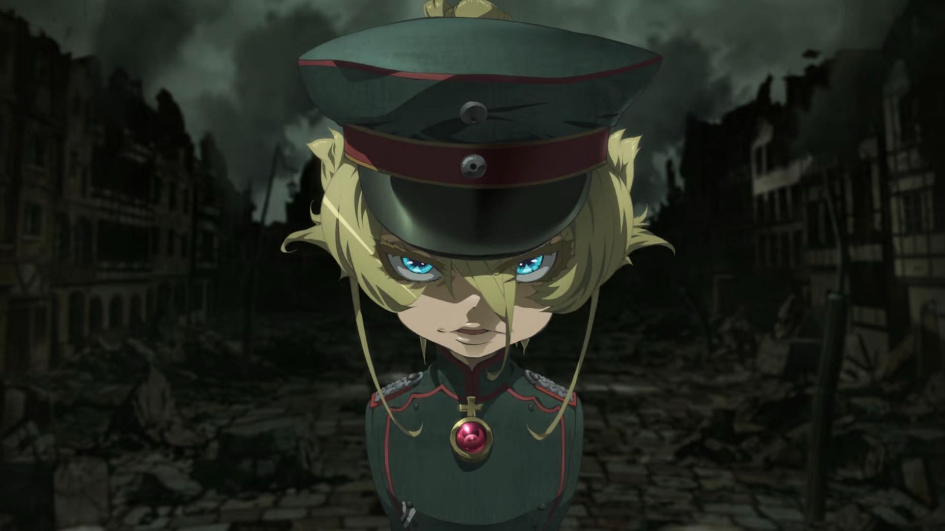 Tanya von Degurechaff as seen in anime (Image via Studio NUT)